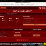 Try FRENCH GIRLS FEET For Free
