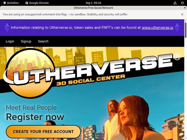 Utherverse Membership Trial
