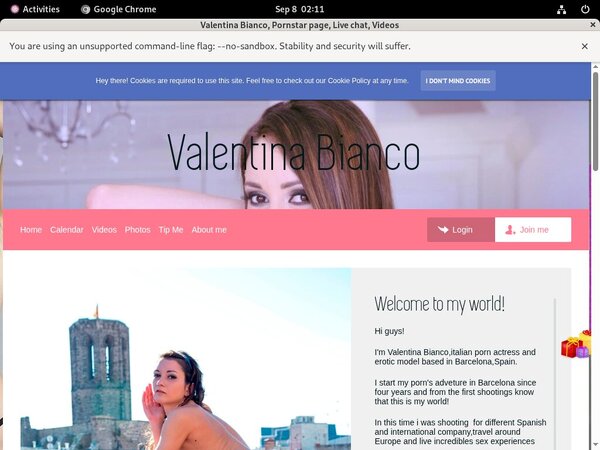 Valentina Bianco Paypal Discount