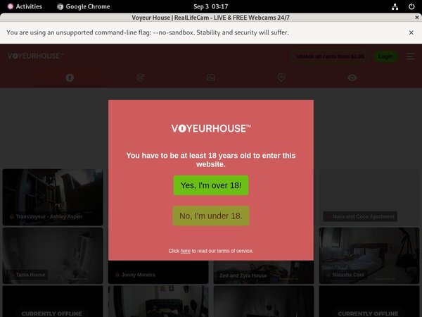 Voyeurhouse Free Trial Link