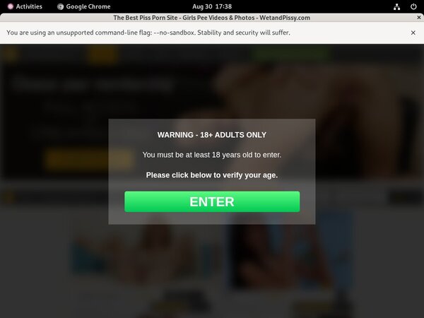 Wet And Pissy Passwords For Free