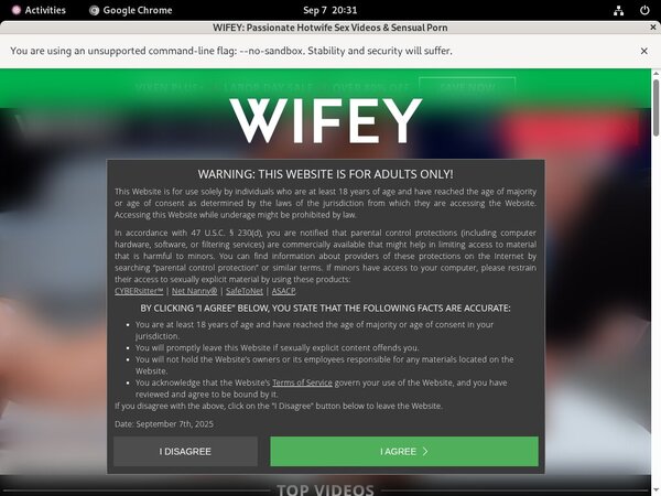 Wifey.com Pussy