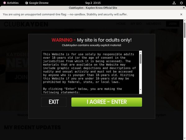 Clubkayden Membership Plan