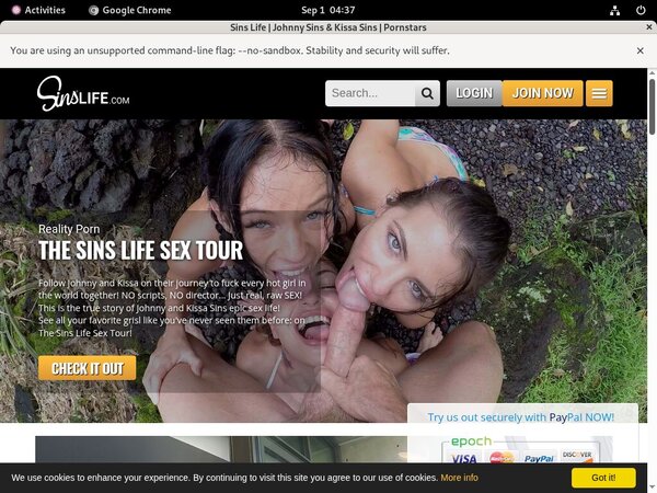Discount Sinslife.com Subscription