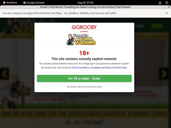 Franks T-Girl World Passwords Forum