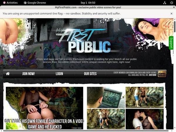 FreeMy First Publicaccounts
