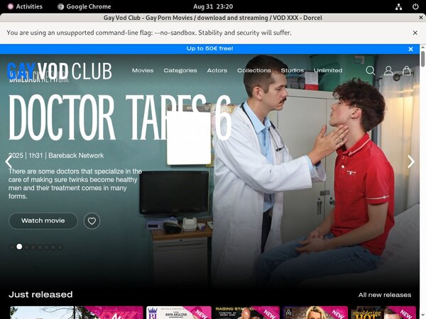 Gay Vod Club Discount Checkout