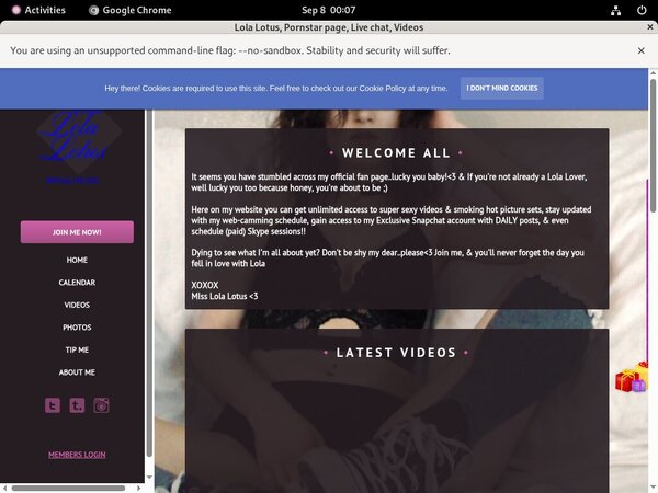 LolaLotus Yearly Membership