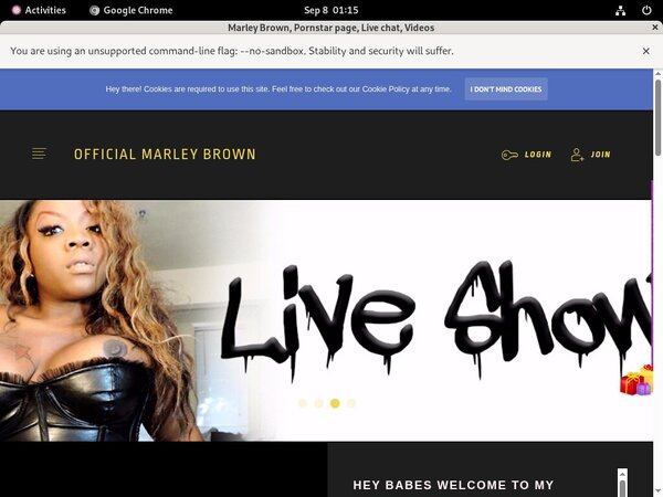 Officialmarleybrown Logon