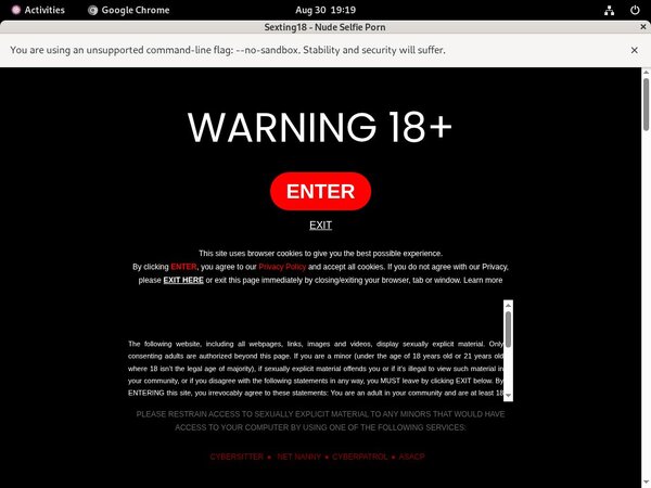 Sexting18.com Trial Discount Offer