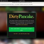 Dirty Pancake Without Joining
