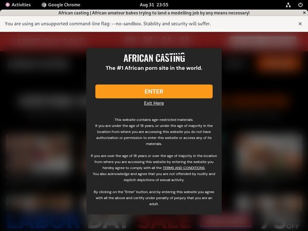 Special African Casting Discount